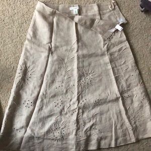Banana Republic linen skirt